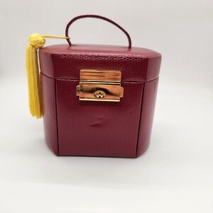 Red Travel Jewery Case